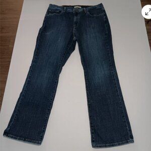 Levi's Classic Boot Cut Jeans Womens 14 Stretch Blue Denim 5 Pocket Style B24